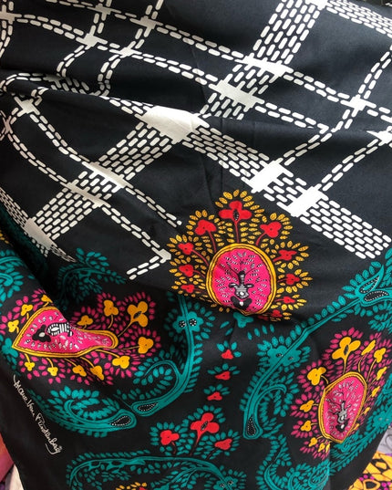 Vintage 1980s Diane Van Furstenberg silk scarf wrap paisely