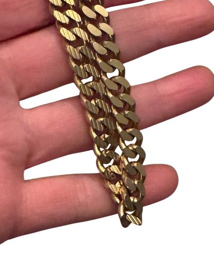 Vintage Sarah Coventry Deep Gold plated heavy high quality Chain Necklace