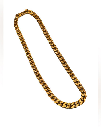 Vintage Sarah Coventry Deep Gold plated heavy high quality Chain Necklace