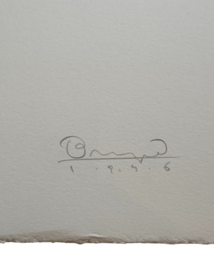 Simon Brascoupe Signed & Dated 1996 Bear Stencil Artwork
