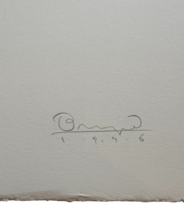 Simon Brascoupe Signed & Dated 1996 Bear Stencil Artwork