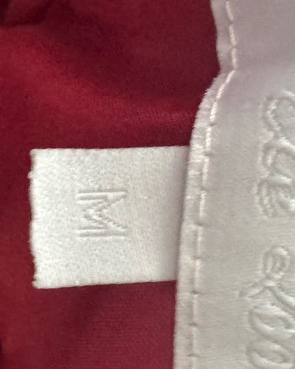 Lanvin Chic Quilted Jacket in Deep Red