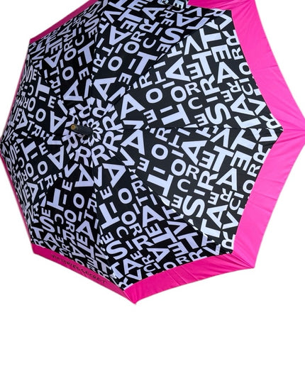 Victoria Secret Limited edition 2012 Logo Pink and Black Umbrella