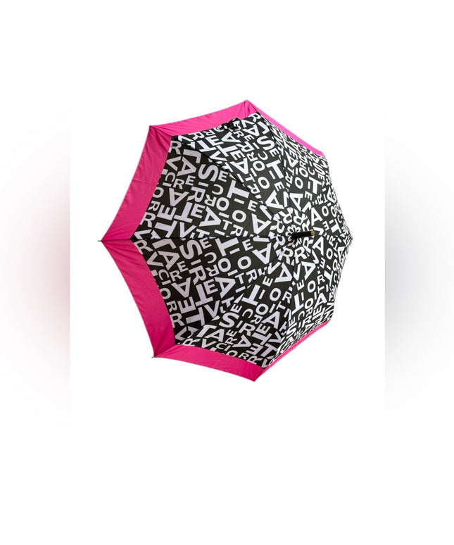 Victoria Secret Limited edition 2012 Logo Pink and Black Umbrella
