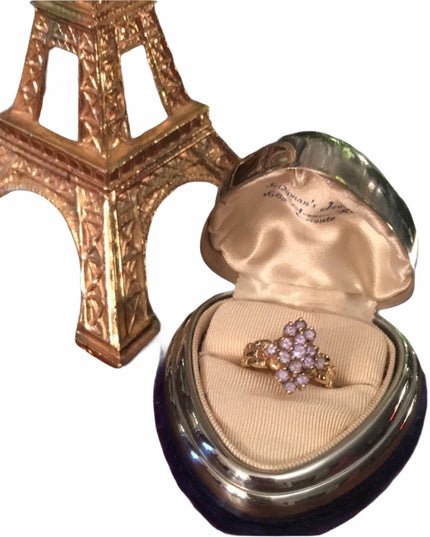 - 10k Gold Tanzanite cocktail ring W/Appraisal