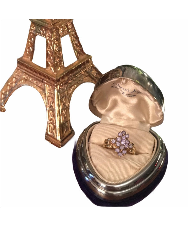- 10k Gold Tanzanite cocktail ring W/Appraisal