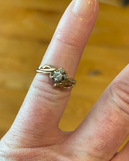 14k Gold Diamond Engagement ring APPRAISAL