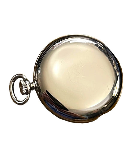 Vintage Zeno De Luxe pocket watch necklaces watch wind up silver finish …