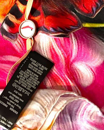 Ted Baker Large silk Floral butterfly NWT scarf Flowers