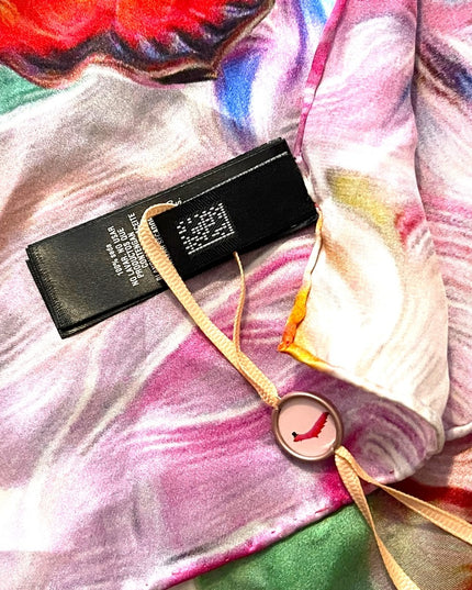 Ted Baker Large silk Floral butterfly NWT scarf Flowers