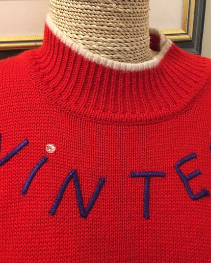 Vintage Rene Derhy Winter sweater SZ Med Paris France