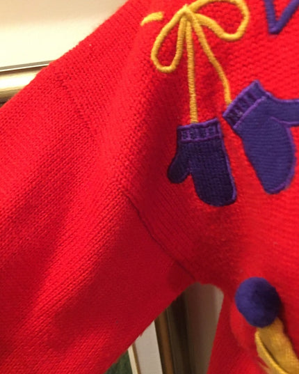 Vintage Rene Derhy Winter sweater SZ Med Paris France