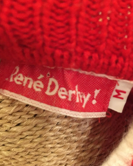 Vintage Rene Derhy Winter sweater SZ Med Paris France