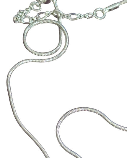 Elegant Vintage Swarovski Authentic Swan Silver Infinity Circle Pendant Necklace