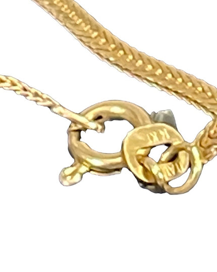 Vintage 14k solid Gold Beautiful Necklace Italy