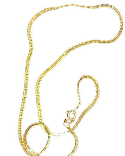 Vintage 14k solid Gold Beautiful Necklace Italy