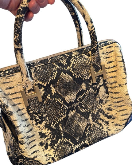 Vintage Luxury immitation Snakeskin leather Pattern SOHO shoulder Handbag purse