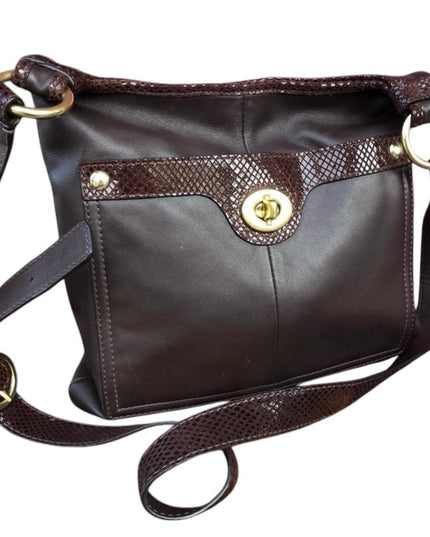 Like New Brown Coach crossbody F16533