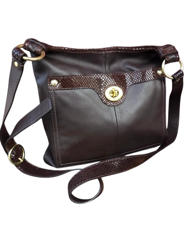 Like New Brown Coach crossbody F16533