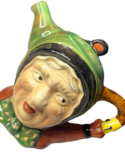 Vintage Beswick Royal Doulton  England Old Lady Tea pot Ceramic Collecti…
