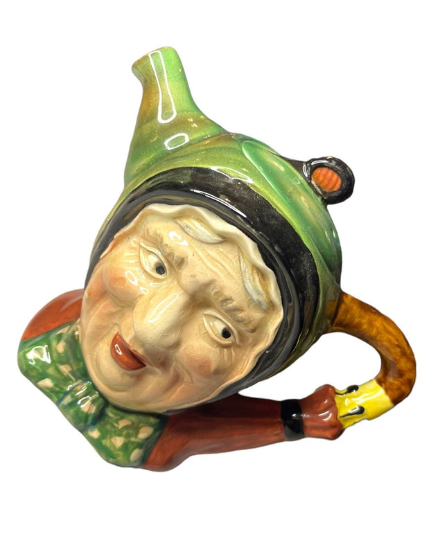 Vintage Beswick Royal Doulton  England Old Lady Tea pot Ceramic Collecti…