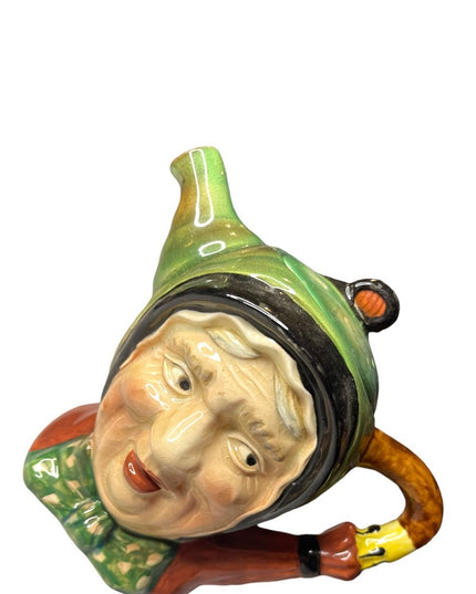 Vintage Beswick Royal Doulton  England Old Lady Tea pot Ceramic Collecti…