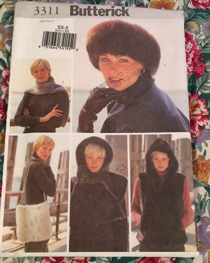 UNCUT Womens Sewing pattern LOT lingerie hats