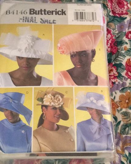 UNCUT Womens Sewing pattern LOT lingerie hats