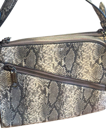 Lovely textured leather Snakeskin Pattern Shoulder Bag crossbody