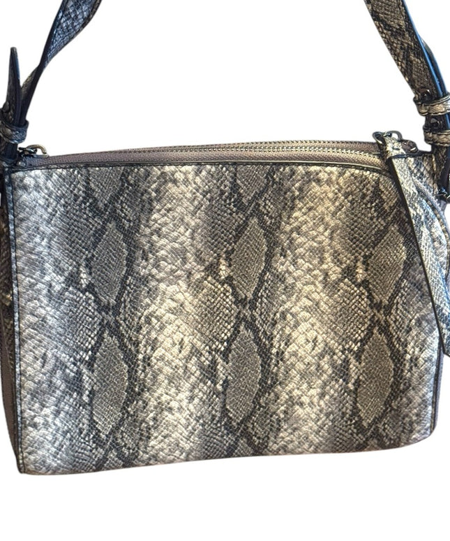 Lovely textured leather Snakeskin Pattern Shoulder Bag crossbody