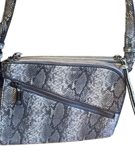 Lovely textured leather Snakeskin Pattern Shoulder Bag crossbody
