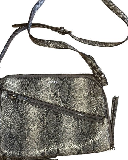 Lovely textured leather Snakeskin Pattern Shoulder Bag crossbody