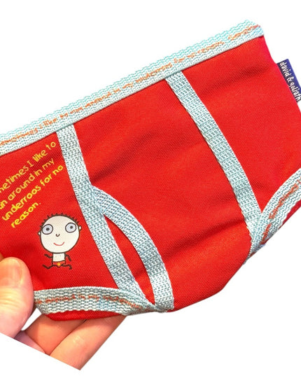 C2003 Retired NWT David & Golaith Boys are Smelly make up bag briefcase