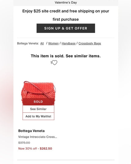 Elegant Vintage 1970s Bottega Veneta Red Woven Leather Shoulder Bag Italy