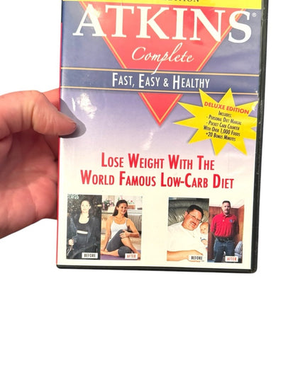 Fitness DVD Collection LOT of 6 Atkins Diet DVD Pilates Yoga
