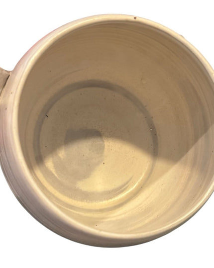 Striped Marbled Handmade pottery Ceramic Mug 20 OZ