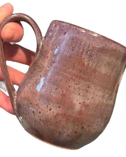Handcrafted Plum Purple Pottery Ceramic Mug coffee tea