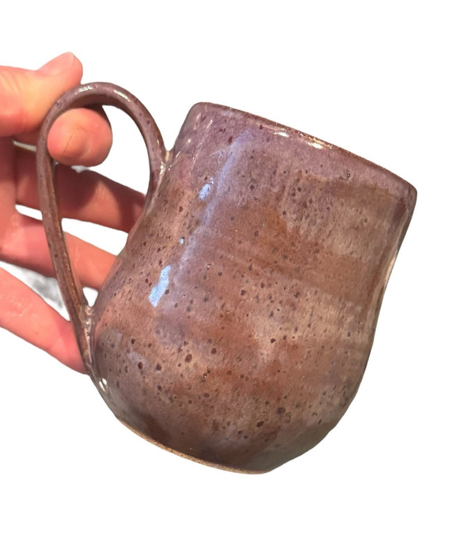 Handcrafted Plum Purple Pottery Ceramic Mug coffee tea