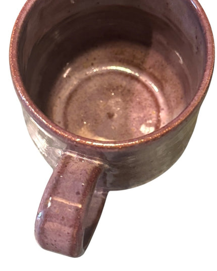 Handcrafted Plum Purple Pottery Ceramic Mug coffee tea