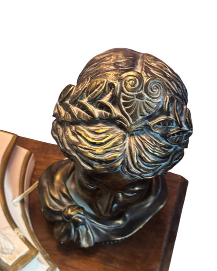 Bronze Diane De Poitiers Sculpture Devonware Canada Genuine Hand Painted Heavy