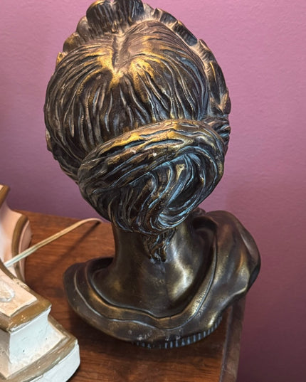 Bronze Diane De Poitiers Sculpture Devonware Canada Genuine Hand Painted Heavy