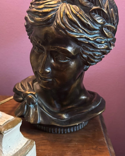 Bronze Diane De Poitiers Sculpture Devonware Canada Genuine Hand Painted Heavy