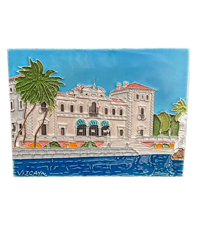 Miami’s Villa Vizcaya Creazioni Luciano’s Ceramic Art Tile Mediterranean
