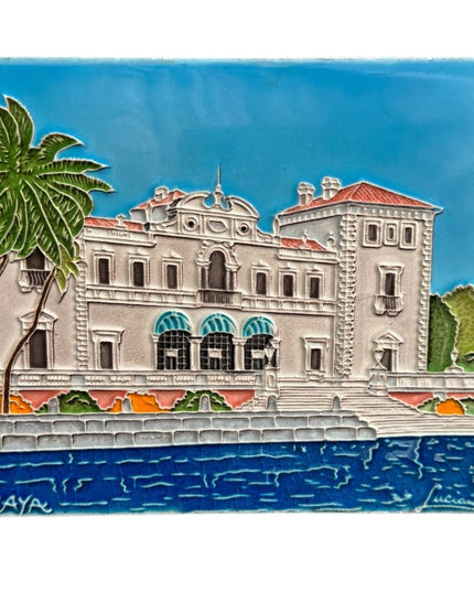Miami’s Villa Vizcaya Creazioni Luciano’s Ceramic Art Tile Mediterranean