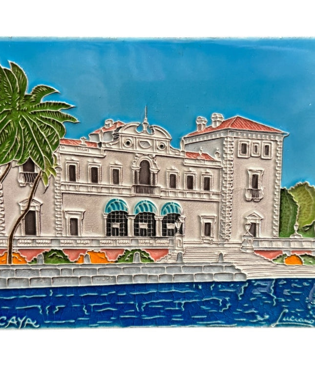 Miami’s Villa Vizcaya Creazioni Luciano’s Ceramic Art Tile Mediterranean