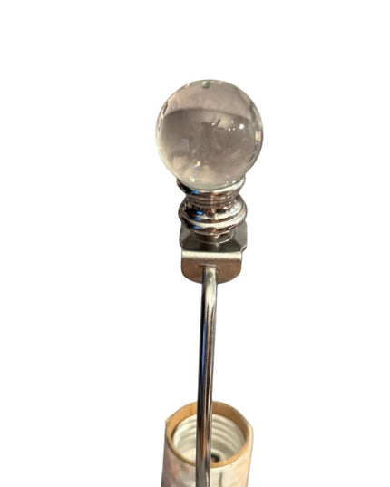 Lovely Like new Clear Acrylic lucite Table Lamp stunning elegant