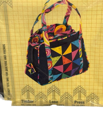 NEW UNCUT 7 pc Tote Bag Purse Sewing patterns LOT