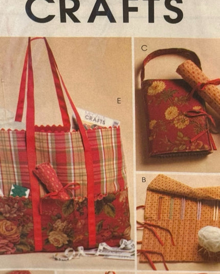 NEW UNCUT 9 Pcs Fashion Accessories Bag Tote purse Pattern Sewing LOT