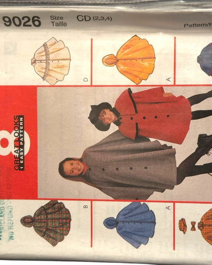 Vintage UNCUT NEW Sewing Pattern LOT 5 pcs Mixed Collection