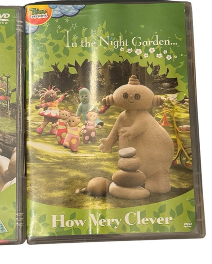 RARE In The Night Garden DVD Collection LOT 7 PCS Childrens show